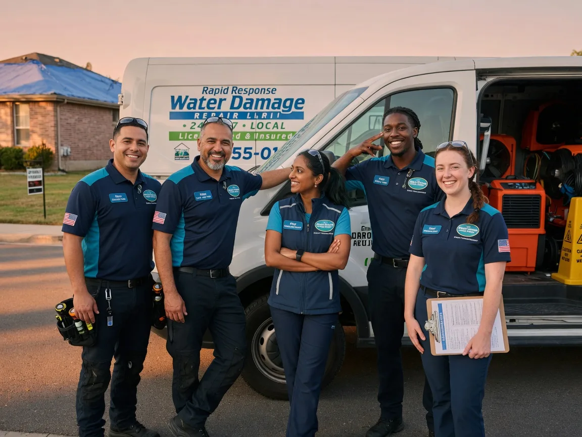 Water Damage Restoration company in Ecru, MS