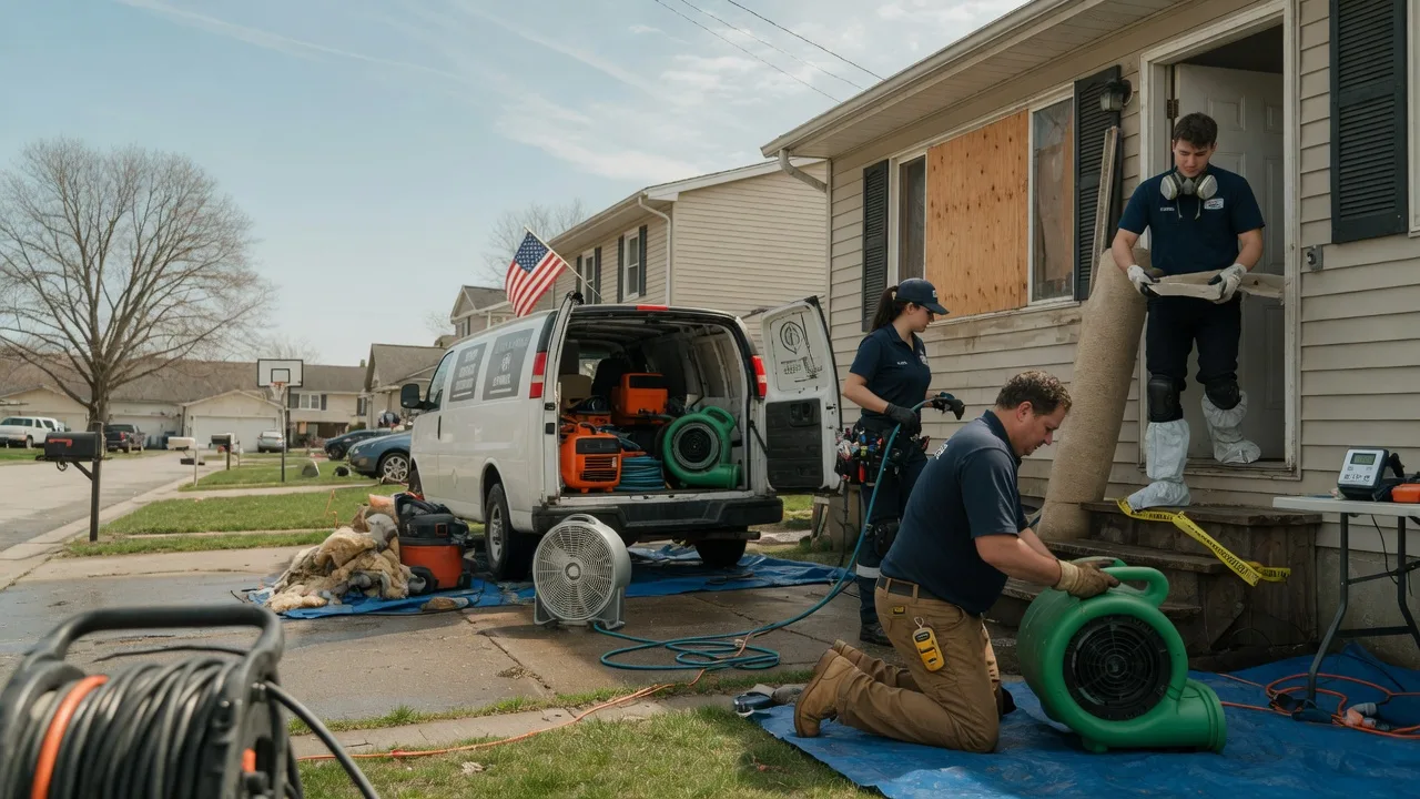 Water Damage Restoration in Ecru, MS near me